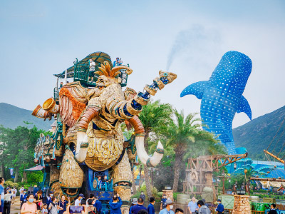 珠海長(zhǎng)隆海洋王國(guó)、圓明新園、港珠澳大橋純玩2天